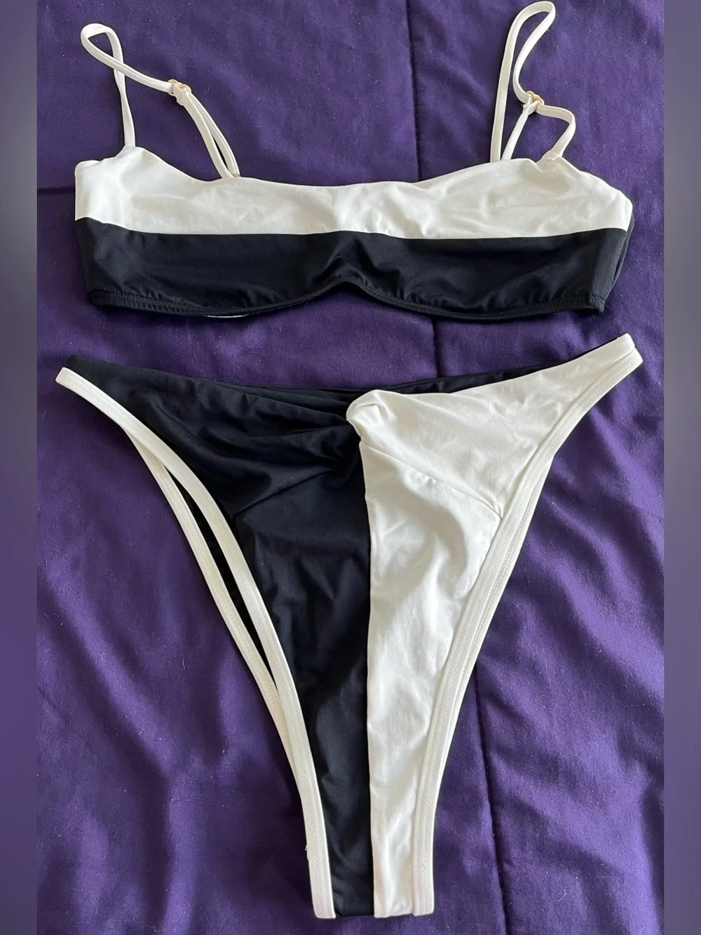 L*Space Bikini Set Candy Top & Jada Bitsy Twist Front Bottoms Medium Swimwear